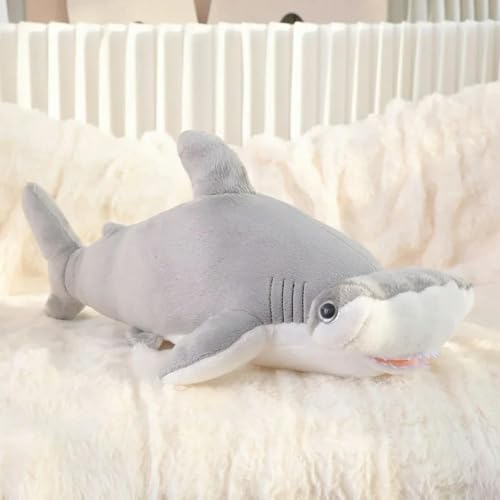 LsnDxg Niedlicher Hai Plüschtier Stofftier Kissen Geburtstagsgeschenk Kissen Puppe Geschenk 55cm 4 von LsnDxg