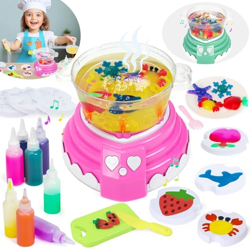 Ltteaoy Magic Water Elf Kit,Wunder Wassergel,Küchen-Spielzeugsets,Handgemachter 3D Wasserpark,Rollenspiel für Kinder ab 3 Jahren von Ltteaoy