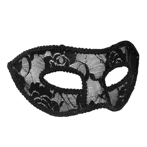 Luadnysin Maske Fasching Maskenball Damen Venezianische-Masken Ball Karneval Kostüm Masken Venezianische Venezianisch Augenmaske Halloween Für Anonymous Frau Masquerade Therian Mask Alte von Luadnysin