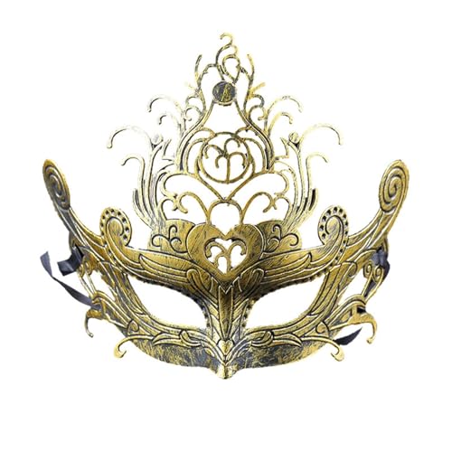 Luadnysin Maske Fasching Maskenball Für Weiße Weiß Venezianische-Masken Gesicht Verkleidung Frau Halloween Masken Damen Kostüm Ballmaske Venezianisch Ball Venezianische Schwarz von Luadnysin