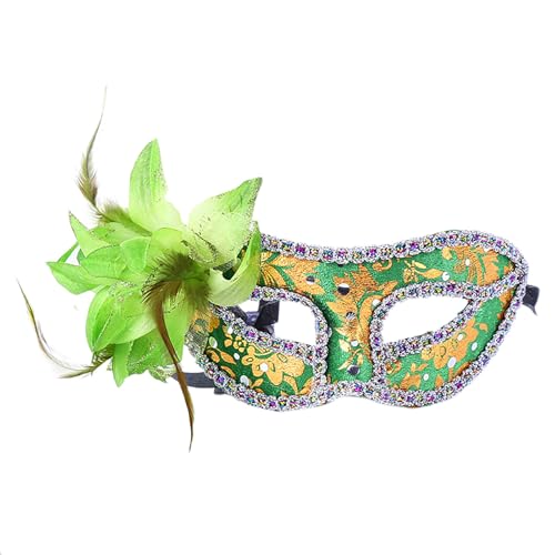 Luadnysin Maske Fasching Venezianische Herren Maskenball Damen Schwarz Maskerade Im Zwielicht Therian Mask Karneval Masken Halloween Masquerade Kostüm Ball Schwarze von Luadnysin