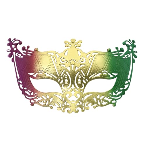 Luadnysin Maske Gesicht Verkleidung Maskenball Halloween Masken Damen Fasching Karneval Ball Venedig Masquerade Kostüm Therian Mask Venezianische-Masken Woman von Luadnysin