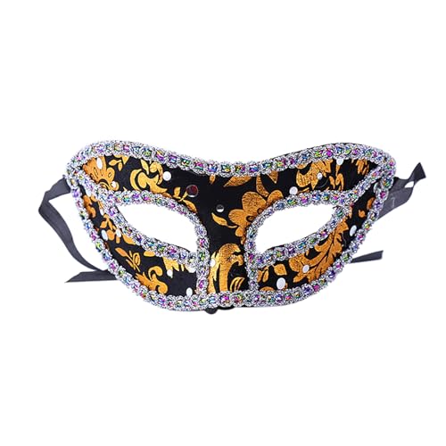 Luadnysin Masken Kostüm Venezianische Maske Halloween Damen Für Maskenball Masquerade Gesicht Verkleidung Ball Faschingsmasken Karneval Männer Fasching von Luadnysin