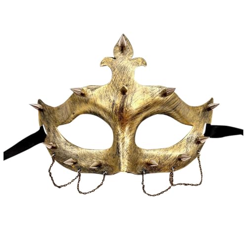 Luadnysin Maskenball Damen Maske Faschingsmasken Venetian Mask Venezianisch Masken Für Kostüm Ball Venezianische Weiße Ballmaske Halloween Frauen Masquerade Therian Schwarz Spitze von Luadnysin