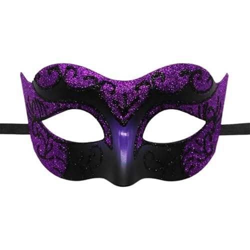 Luadnysin Maskenball Maske Masquerade Augenmaske Halloween Karneval Masken Für Ball Venezianische Hexenmaske Gesicht Verkleidung Therian Mask Ballmaske Vampir Kostüm von Luadnysin