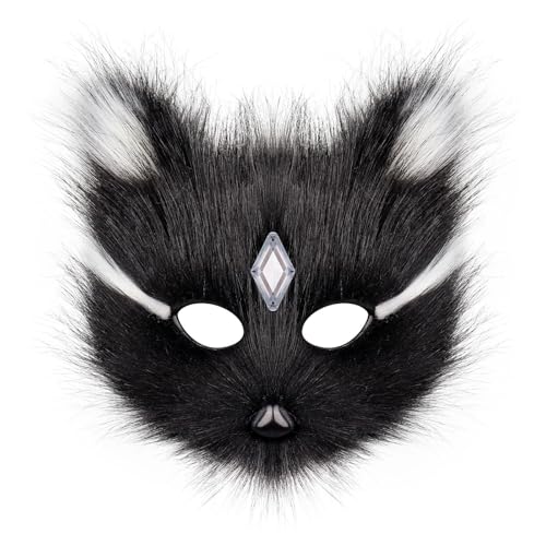 Luadnysin Masquerade Maske Maskenball Frau Damen Für Schwarz Karneval Masken Faschingsmasken Venezianisch Halloween Ball Gesicht Verkleidung Venezianische Weiße von Luadnysin
