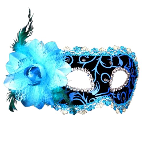 Luadnysin Masquerade Maske Maskenball Frau Damen Schwarz Halloween Hexenmaske Masken Fasching Karneval Mask Venezianische Kostüm Weiße Vampir Venezianisch Fledermaus von Luadnysin