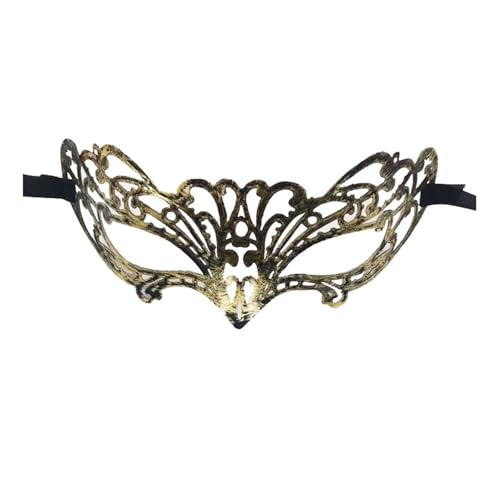 Luadnysin Venezianische Maske Damen Gesicht Verkleidung Kostüm Halloween Masken Venetian Mask Maskenball Woman Masquerade Venezianische-Masken Für Schwarz Weiße von Luadnysin