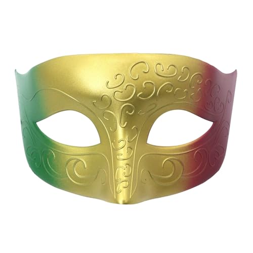 Luadnysin Venezianische Maske Damen Halloween Masken Weiß Venedig Fasching Maskenball Masquerade Mask Kostüm Weiße Frau Hexenmaske Ball Venezianisch Schwarz Karneval Gesicht von Luadnysin