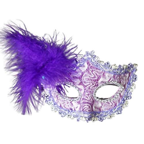 Luadnysin Venezianische Maske Fasching Venezianisch Halloween Damen Therian Mask Masken Für Maskenball Venedig Kostüm Faschingsmasken Masquerade Weiß Herren Ball Schwarz von Luadnysin