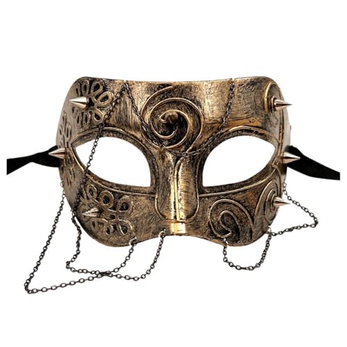 Luadnysin Venezianische Maske Herren Faschingsmasken Venetian Mask Maskenball Masken Karneval Therian Gesicht Verkleidung Masquerade Kostüm Venezianisch Für Fasching Damen Augenmaske Halloween von Luadnysin