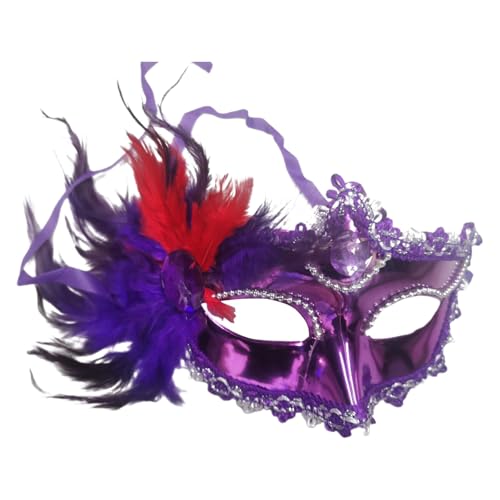Luadnysin Venezianische Masken Maskenball Damen Venedig Maske Ballmaske Venezianisch Für Therian Mask Masquerade Ball Frau Halloween Woman Venetian Venezianisches Kostüm Gesicht Verkleidung Schwarze von Luadnysin