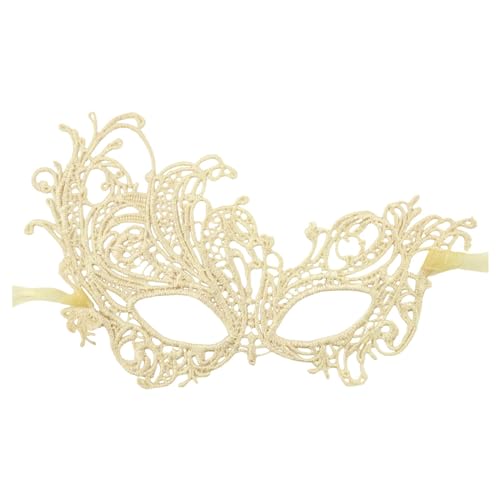 Maskenball Damen Venezianische Maske Herren Halloween Woman Maskerade Im Zwielicht Faschingsmasken Karneval Kostüm Masquerade Venezianische-Masken Fasching Venezianisch Weiß Schwarz Mask Augenmaske von Luadnysin
