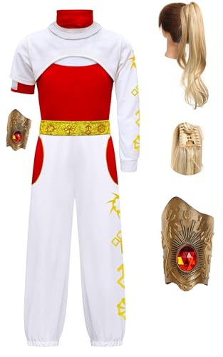 Luascxu Zombies Cosplay Nova Vampir Cheerleader Anzug Victor Addison Wells Nova Kostüm Kapuzenmantel für Halloween (Stil 3, X-Large) von Luascxu