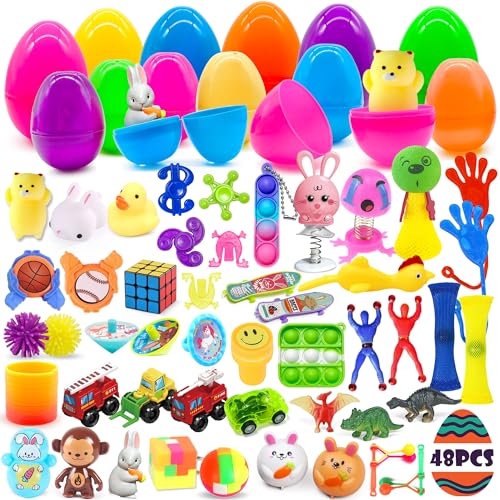Lubibi Ostereier gefüllt mit 48 Spielzeug,Ostereier Spielzeug,Vorgefüllte Ostereier Gefüllt,Osterei Befüllen,Oster-Blindbox,für Ostereier Jagen,Ostern Eier Deko,Ostern Partyzubehör,Ostergeschenke Lubibi Ostereier gefüllt mit 48 Spielzeug,Ostereier Spielzeug,Vorgefüllte Ostereier Gefüllt,Osterei Befüllen,Oster-Blindbox,für Ostereier Jagen,Ostern Eier Deko,Ostern Partyzubehör,Ostergeschenke von Lubibi