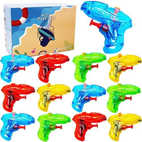 Lubibi Wasserpistole für Kinder 12 Stück Klein Wasserspritzpistole Kinder Spritzpistole Mini Wasser Wassergewehr Wassergewehre Sommer Spielzeug Strand Toys Garten Pool Party Mitgebsel für Kinder Lubibi Wasserpistole für Kinder 12 Stück Klein Wasserspritzpistole Kinder Spritzpistole Mini Wasser Wassergewehr Wassergewehre Sommer Spielzeug Strand Toys Garten Pool Party Mitgebsel für Kinder von Lubibi