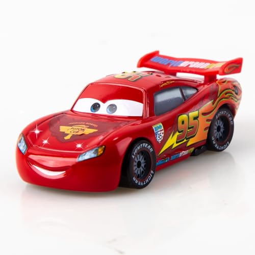 Luchild Cars Spielzeug-Mini Lightning McQueen Cars Auto, Metall Kinder spielzeugauto Modellauto, Cars Autos Kinderidee Spielfahrzeuge als Geschenke für Kinder Geburtstagsfeiern, Kindertage(Rot) von Luchild
