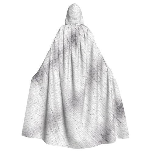 Luckily&Day Brick Wall Print Halloween Cape for Adult Cosplay Wizard Witch Viking Costume Hooded Cloak Oversized Hat von Luckily&Day