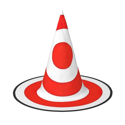 Luckily&Day Design Zieldruck Halloween Hexenhut Turm Top Kostüm Zubehör Frauen Kopfbedeckung für Party Cosplay Luckily&Day Design Zieldruck Halloween Hexenhut Turm Top Kostüm Zubehör Frauen Kopfbedeckung für Party Cosplay von Luckily&Day