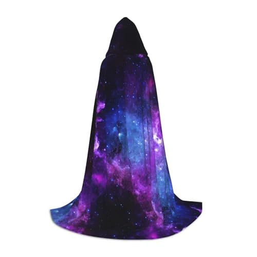 Luckily&Day Galaxie Druck Halloween Kostüm Kapuzenumhang Umhang für Männer Frauen Party Cosplay Zauberer Hexe Wikinger Robe Luckily&Day Galaxie Druck Halloween Kostüm Kapuzenumhang Umhang für Männer Frauen Party Cosplay Zauberer Hexe Wikinger Robe von Luckily&Day
