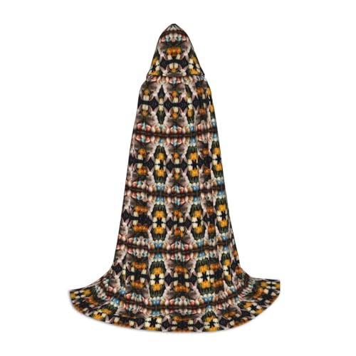 Luckily&Day Osterhasen-Eier, Frühlingsblumen-Hasen-Druck, Halloween-Kostüm, Kapuzenumhang für Männer und Frauen, Party-Zauberer Luckily&Day Osterhasen-Eier, Frühlingsblumen-Hasen-Druck, Halloween-Kostüm, Kapuzenumhang für Männer und Frauen, Party-Zauberer von Luckily&Day