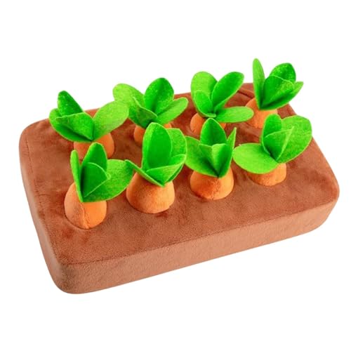 Interaktives Karotten Hundespielzeug, Hunde Gemüse Plüschtier, Karotten Plüschtier Schnüffelteppich Für Hunde, Katzen, Gemüse Kauspielzeug Schnüffelmatte, Pull The Carrot Stofftier Backenzähne Spielze Interaktives Karotten Hundespielzeug, Hunde Gemüse Plüschtier, Karotten Plüschtier Schnüffelteppich Für Hunde, Katzen, Gemüse Kauspielzeug Schnüffelmatte, Pull The Carrot Stofftier Backenzähne Spielze von Luckxing