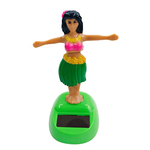 Auto Armaturenbrett Dekoration Hula Tänzerin Figur Dekoration - wackelfigur Dekoration Tischdeko, Büroeinrichtung, Heimtextilien und Autodekoration von Luckxing