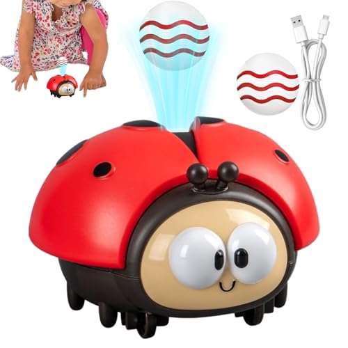 Luckxing Elektrisch Schweben Ball Für Kinder,Marienkäfer Vorschule Lernspielzeug Set - Interaktives USB Aufladbares Lernspielzeug Für Vorschule Kindergarten von Luckxing