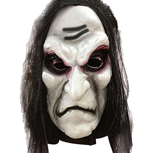 Luckxing Halloween Masken Horror, Halloween Zombie Maske Geisterfest-Horror Maske Gruselige Halloween Maske Gruselige 3D Helm Aus PVC Für Cosplay Halloween Party, Erwachsene von Luckxing