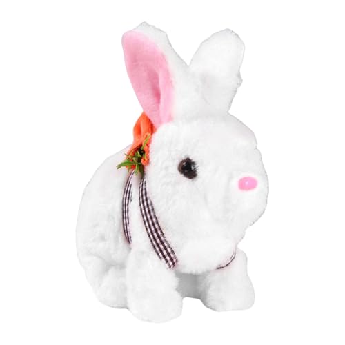 Luckxing Realistic Bunny Toy, Ostergeschenke Kinder, Interaktives Kaninchen Spielzeug, Hüpfendes Kaninchen, Dessen Ohren Und Nase Sich Bewegen, Plüschhase HasenKuscheltiere Für Ostern Luckxing Realistic Bunny Toy, Ostergeschenke Kinder, Interaktives Kaninchen Spielzeug, Hüpfendes Kaninchen, Dessen Ohren Und Nase Sich Bewegen, Plüschhase HasenKuscheltiere Für Ostern von Luckxing