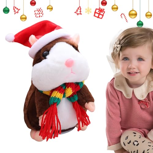 Luckxing Sprechende Spielzeuge | Sound -Aufnahme Stofftiere Spielzeug | Automatische Schüttelfrost -Kopf -Plüsch -Puppe mit und Schal Elektronisch Haustier für Familienspiel Nacht Kinder Mädchen Luckxing Sprechende Spielzeuge | Sound -Aufnahme Stofftiere Spielzeug | Automatische Schüttelfrost -Kopf -Plüsch -Puppe mit und Schal Elektronisch Haustier für Familienspiel Nacht Kinder Mädchen von Luckxing