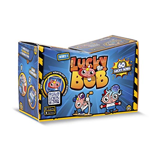 Lucky Bob Packung mit 2 Sammelfiguren, 2 Zubehörteilen und 2 Karten zur Interaktion mit der App von Lucky Bob