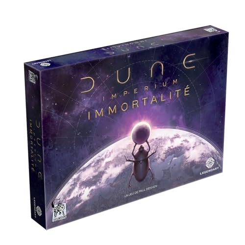 Dune Imperium (Erweiterung: Unsterblichkeit) - Gesellschaftsspiel - französische Version von Lucky Duck Games