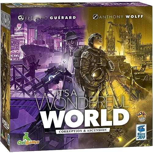 LUCKY DUCK GAMES It's A Wonderful World Corruption & Ascension Brettspiel-Erweiterung – Erweitern Sie Ihr Imperium mit neuen Herausforderungen, ab 14 Jahren, 1–6 Spieler, 30–60 Minuten Spielzeit, LUCKY DUCK GAMES It's A Wonderful World Corruption & Ascension Brettspiel-Erweiterung – Erweitern Sie Ihr Imperium mit neuen Herausforderungen, ab 14 Jahren, 1–6 Spieler, 30–60 Minuten Spielzeit, von Lucky Duck Games
