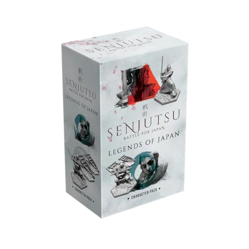 LUCKY DUCK GAMES - Senjutsu: Legends of Japan - Erweiterung für Senjutsu: Battle For Japan - 2 x 32mm Miniaturen, 104 Fähigkeitskarten, Charakter-Kartensets - Ab 14 Jahren LUCKY DUCK GAMES - Senjutsu: Legends of Japan - Erweiterung für Senjutsu: Battle For Japan - 2 x 32mm Miniaturen, 104 Fähigkeitskarten, Charakter-Kartensets - Ab 14 Jahren von Lucky Duck Games