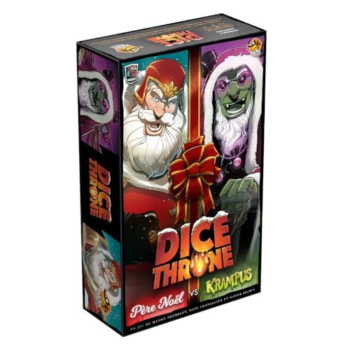 Jeu de stratégie Lucky Duck Games Dice Throne Père Noël vs Krampus von Lucky Duck Games