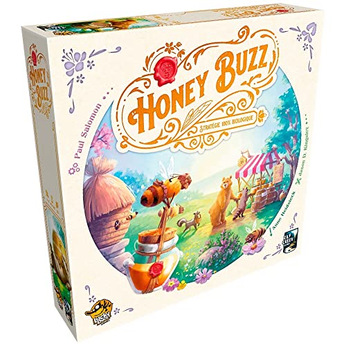 Lucky Duck Games JDPLDG071 – Honey Buzz Gesellschaftsspiel Französisch von Lucky Duck Games