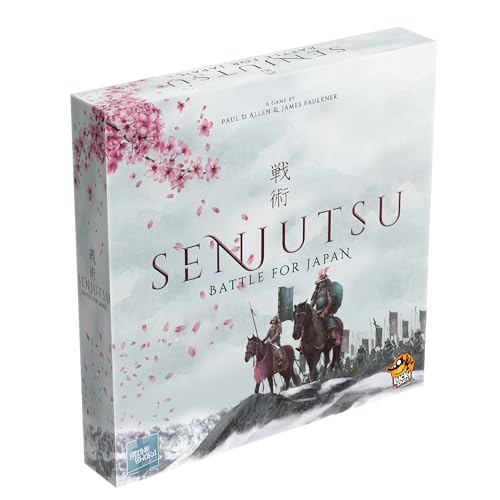 Senjutsu: Battle for Japan Samurai Duellspiel mit Miniaturen und Deckbildung, Strategiespiel für Kinder und Erwachsene, ab 14 Jahren, 1-4 Spieler, 15-20 Minuten Spielzeit,, LKYSNJR01EN, Mehrfarbig von Lucky Duck Games