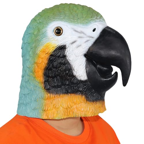 LuckyGGT Papageienmaske Süße Kopfbedeckung Modell Performance Anime Bar Party Streich Gag Requisiten LuckyGGT Papageienmaske Süße Kopfbedeckung Modell Performance Anime Bar Party Streich Gag Requisiten von LuckyGGT