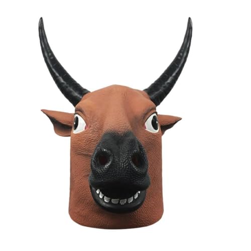 LuckyGGT Tierkreis Lustige Tierkopfbedeckung Maskerade Süße Maske Halloween Party Performance Requisiten von LuckyGGT