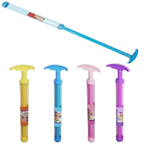 4-teiliges Wasserpistolen für Kinder,WassersprüHspielzeug Spielzeug Training Spielzeug für Haustiere, Haustier kühlung Hochdruck Water Squirter Im Feuerwerksstil, Geeignet für alle Sommerszenen von LuckyQianyi