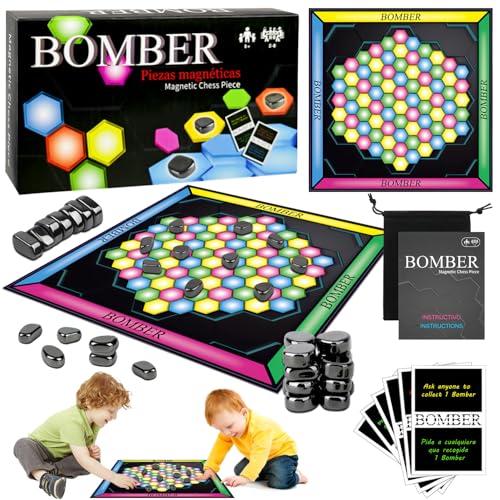 2025 Magnetisches Spiel, tragbares Schachbrett, magnetisch, Strategie-Tisch-Magnetspiel für Kinder, Puzzle, Denken, magnetisches Schachbrett, lustiges Schachbrett, Familienspiele für Weihnachten, 2025 Magnetisches Spiel, tragbares Schachbrett, magnetisch, Strategie-Tisch-Magnetspiel für Kinder, Puzzle, Denken, magnetisches Schachbrett, lustiges Schachbrett, Familienspiele für Weihnachten, von Luckynono