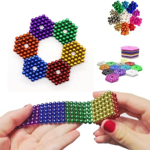 Luckynono 215 Fingerspielzeug für Erwachsene & Jugendliche am Schreibtisch: Kreatives Stapeln mit Magnetkugeln Luckynono 215 Fingerspielzeug für Erwachsene & Jugendliche am Schreibtisch: Kreatives Stapeln mit Magnetkugeln von Luckynono