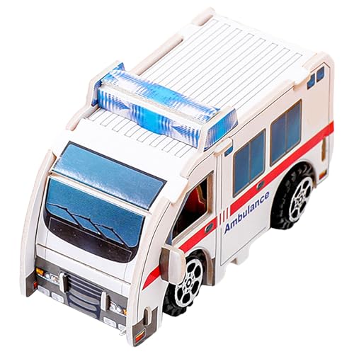 Luckywaqng 3D Paper Puzzle Assorted Cars 3D Cardboard Model Car Kit DIY Set for Child Educational Craft Puzzles Present for Boys Klassische Puzzles (E, One Size) von Luckywaqng