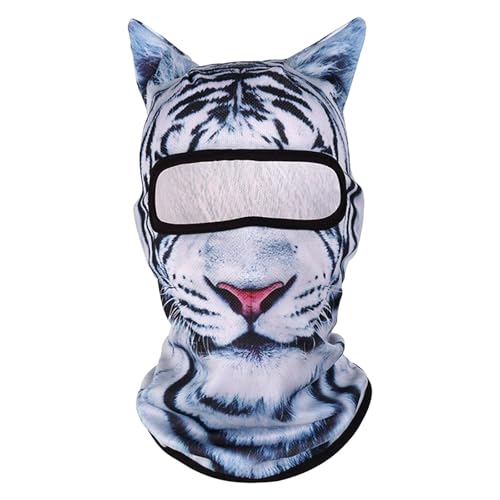 Luckywaqng 3D-Tierski mit Ohren, Musikfestival, Karneval, Ski, Halloween, Outdoor-Aktivitäten. Verkleiden Sie Sich. Werden Sie zum Accessoire für jeden Abenteurer Weihnachten (M, S) von Luckywaqng