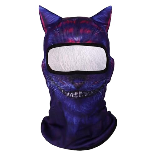 Luckywaqng 3D-Tierski mit Ohren, Musikfestival, Karneval, Ski, Halloween, Outdoor-Aktivitäten. Verkleiden Sie Sich. Werden Sie zum Accessoire für jeden Abenteurer Weihnachten (N, S) von Luckywaqng