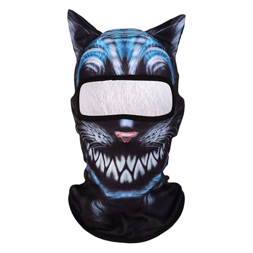 Luckywaqng 3D-Tierski mit Ohren, Musikfestival, Karneval, Ski, Halloween, Outdoor-Aktivitäten. Verkleiden Sie Sich. Werden Sie zum Accessoire für jeden Abenteurer Weihnachten (O, S) von Luckywaqng