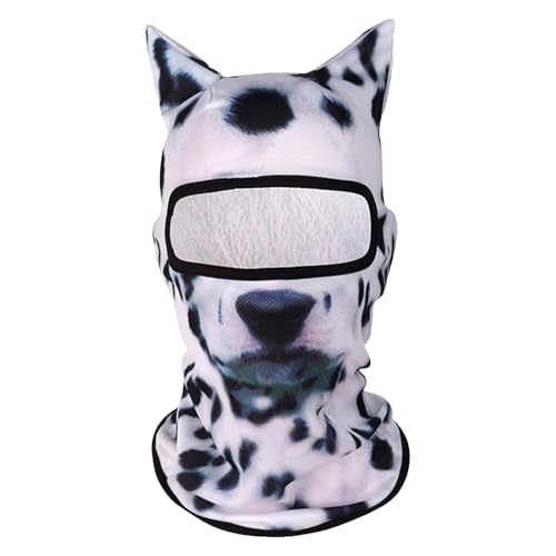 Luckywaqng 3D-Tierski mit Ohren, Musikfestival, Karneval, Ski, Halloween, Outdoor-Aktivitäten. Verkleiden Sie Sich. Werden Sie zum Accessoire für jeden Abenteurer Weihnachten (P, S) von Luckywaqng
