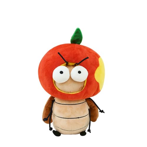 Luckywaqng 7.87 Inch Cockroach Plush Toy Funny Animal Stuffed Toy Kids' Plush Toy，Fun Birthday Home Decor Kuscheltier (D, S) von Luckywaqng