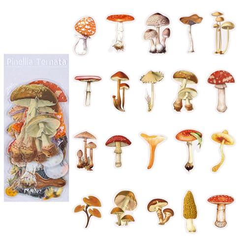 Luckywaqng Aufkleber 6806 Memory Garden PET-Scrapbook-Aufkleber-Set, Vintage-Aufkleber, hübsche Florale Retro-Aufkleber, Selbstklebende Aufkleber für Planer, Kunsthandwerk, Notizbuch, (G, One Size) von Luckywaqng